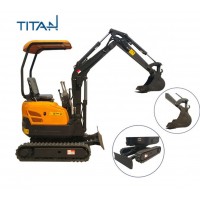 CE Proved China high quality cheap price 1.6ton mini/small crawler excavator digging machines