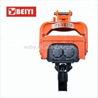 Hot sale construction machinery excavator mounted hydraulic steel pile driver hammer for 20-60ton all brand excavator