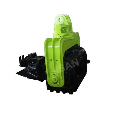 JISAN 08 mini excavator sheet piling hammer vibro hammer for excavator